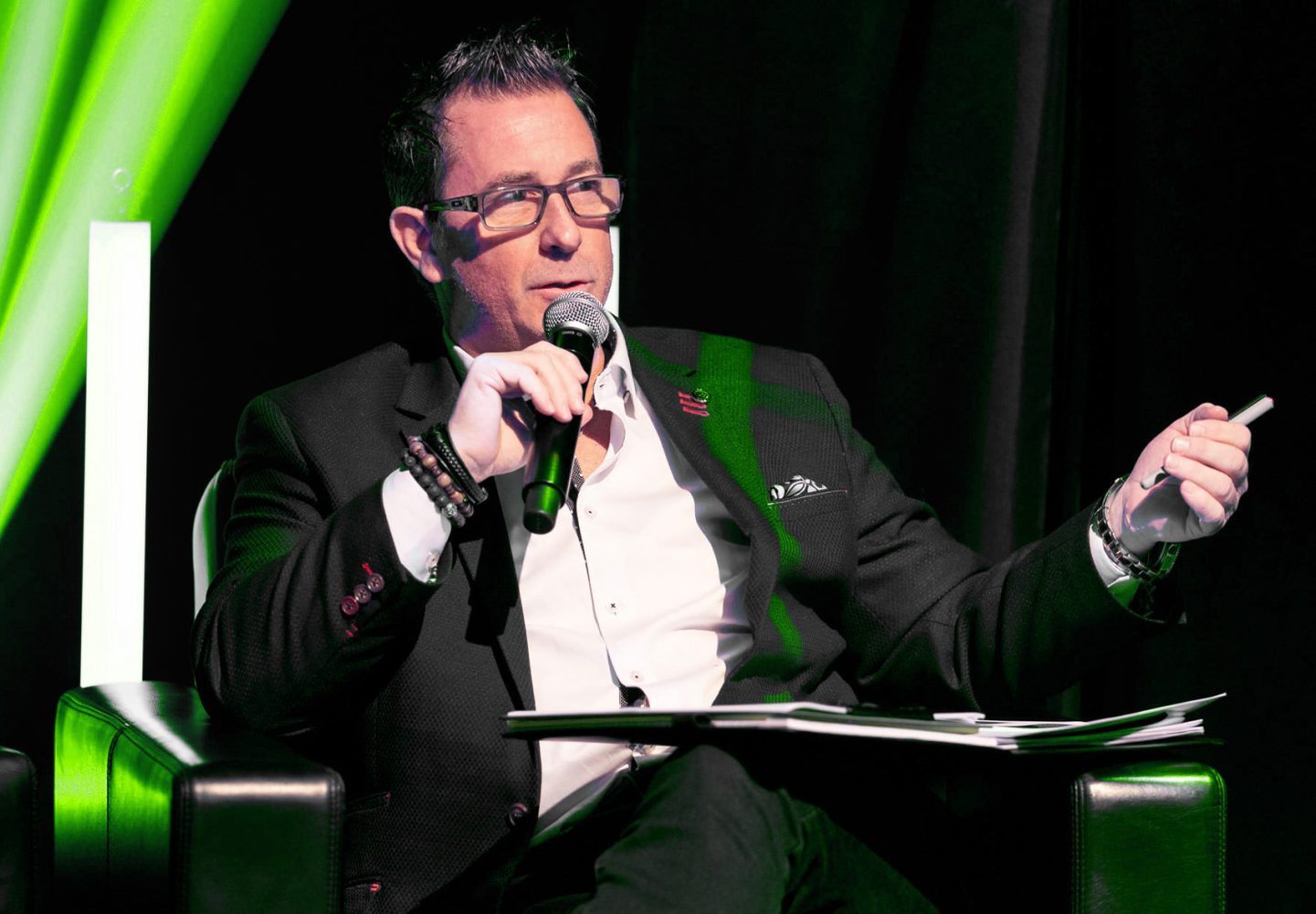 Dominic Cayer en conférence